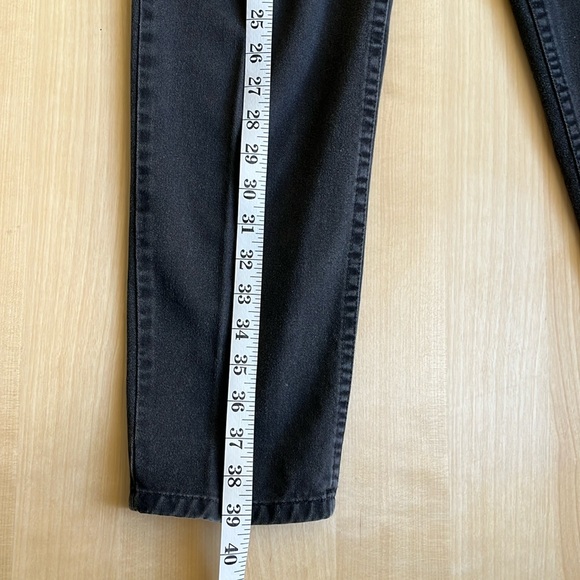 EUC Vintage Talbots High Waist Jeans Black Size 6 Petite - Picture 9 of 16